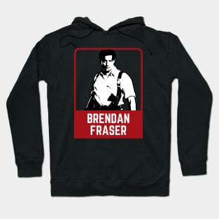 Brendan fraser ~~~ 90s retro Hoodie